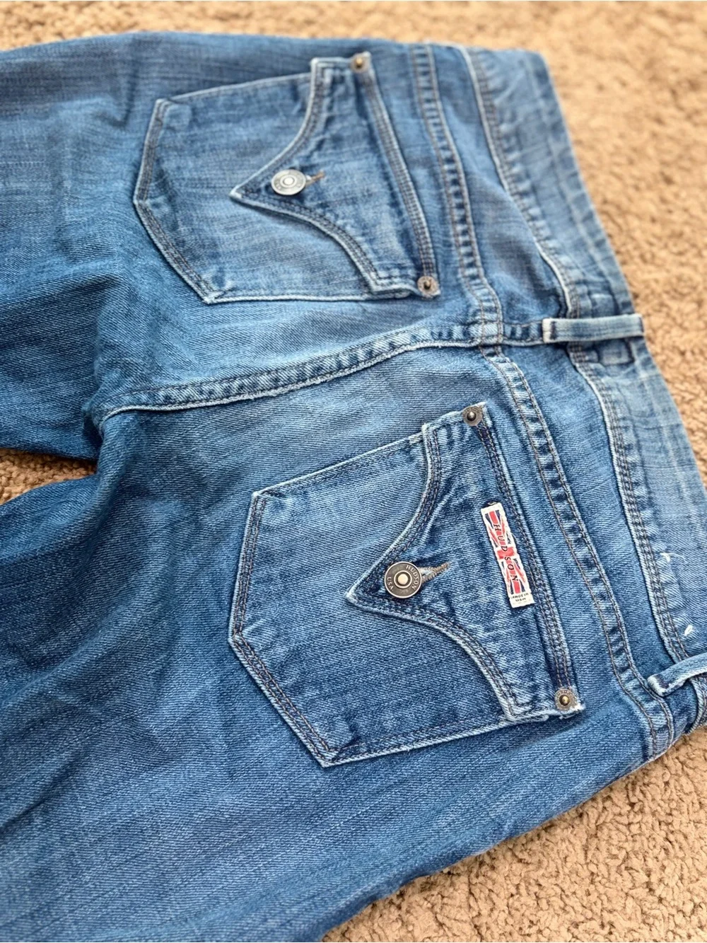 Hudson Jeans Medium Wash Slim Bootcut Low Rise Size 27